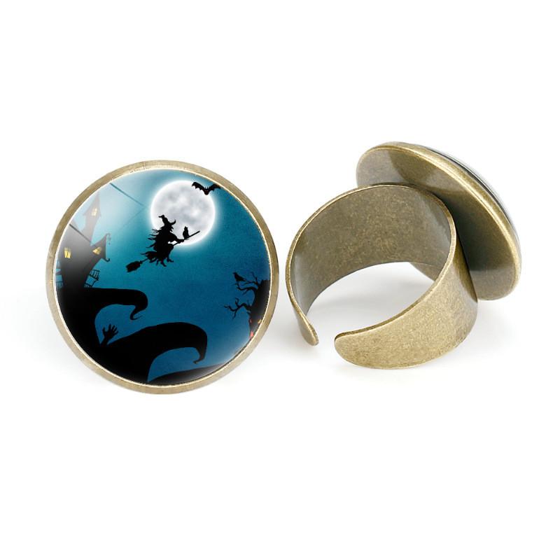 

Регулируемое Изысканное Кольцо в Виде Шляпы Ведьмы для Детей, Хэллоуинские Украшения, Костюм StyleH