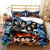 Kiss Rock Band Bedding Set For Bedroom Soft Modern Bedspreads Comefortable Kids Duvet Cover Quilt Cover And Pillowcase