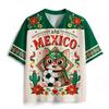 MEXICO Wrestling Mask Cartoon Cat Cactus Flower 3D Printed Supporting Jersey Adult Breathable Loose T-shirt