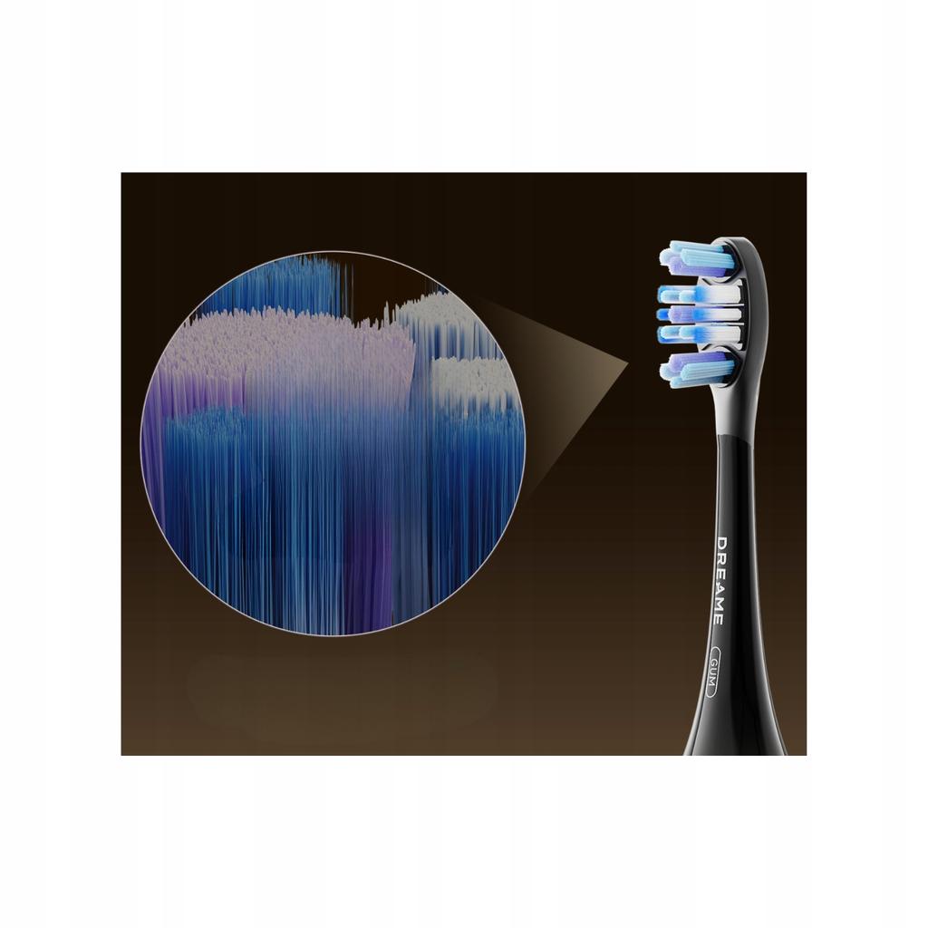 Dreame Nb01 Electric Sonic Toothbrush with Pressure Sensor and LED Light, 6 Heads