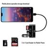 3-in-1 Multi-Function Card Reader: USB/Type-C/OTG for Android