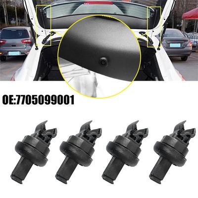 4 stk Bakluke Pakkhylle Snorhenger Brakett Klips For Renault Clio Megane