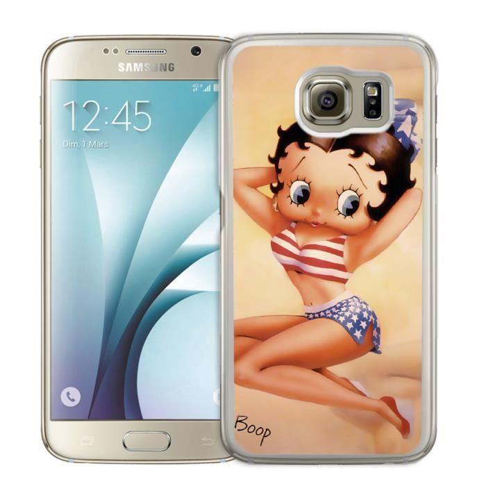 Coque Samsung Galaxy S7 : Betty Boop Vintage