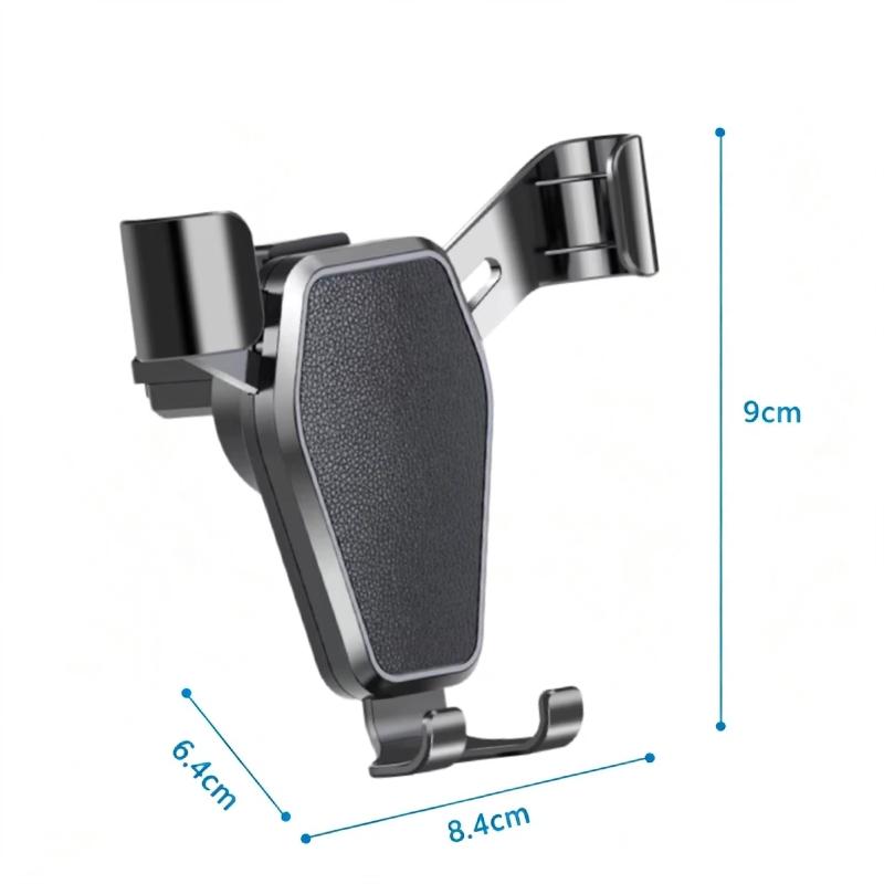 1Pcs Automatic Multifunctional Universal Stable Anti-Slip Secure Gps Phone Holder Auto Gravity Car Air Vent Phone Mount