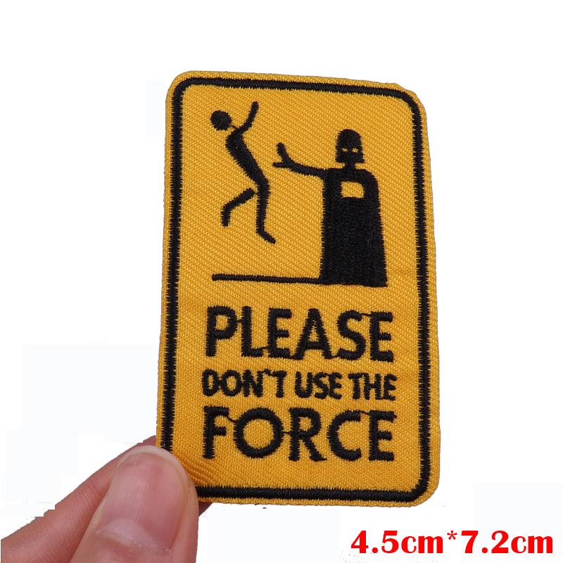 Jeans Backpack Embroidered Patch Cartoon/Letter Slogan Embroidery Patches Iron On Patches For Clothing Thermoadhesive Patches