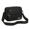 Large Capacity Casual Crossbody Bag - Adjustable Shoulder Strap, Multiple Zipper Compartments, Travel Shopping and Daily Use