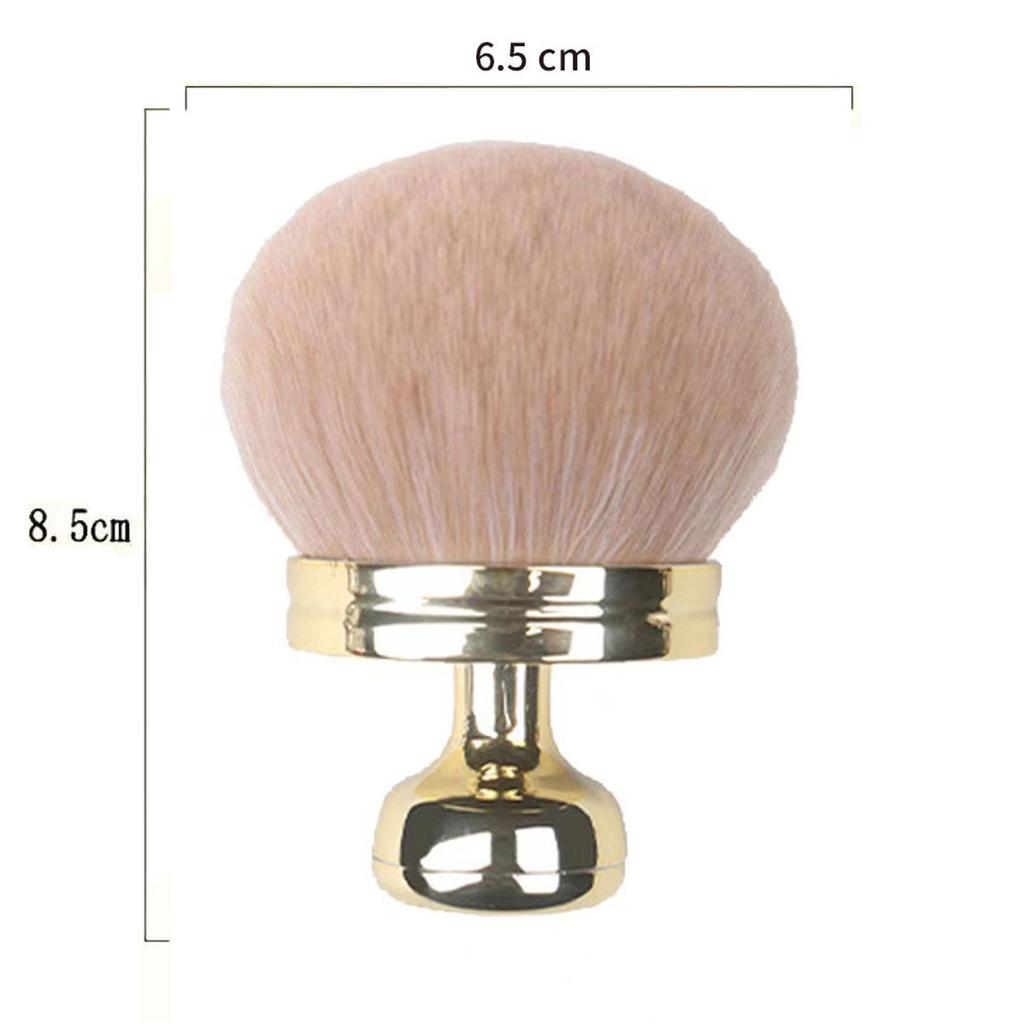 Multi-Functional Mushroom Head Makeup Brush Large Size Soft Bristle Loose Powder Blush Brush Hair Clean Body Brush Cosmetic Tool