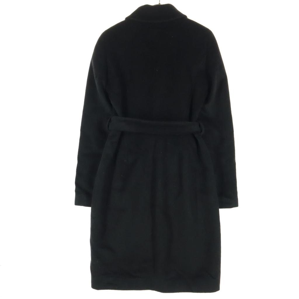 Beauty Products HUGO BOSS Made In Poland Belted Long Coat 2 Black Women Used