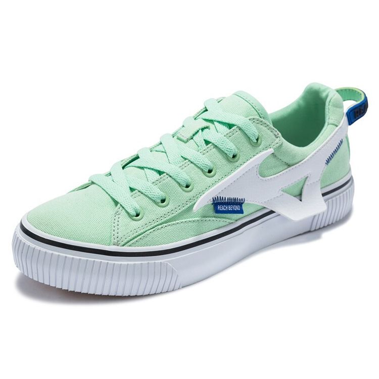 Mizuno Cyclone Speed Comfortable Versatile Non-Slip Wear-Resistant Breathable Lightweight Low-Top Canvas Shoes Women sneaker Green White D1GH200505