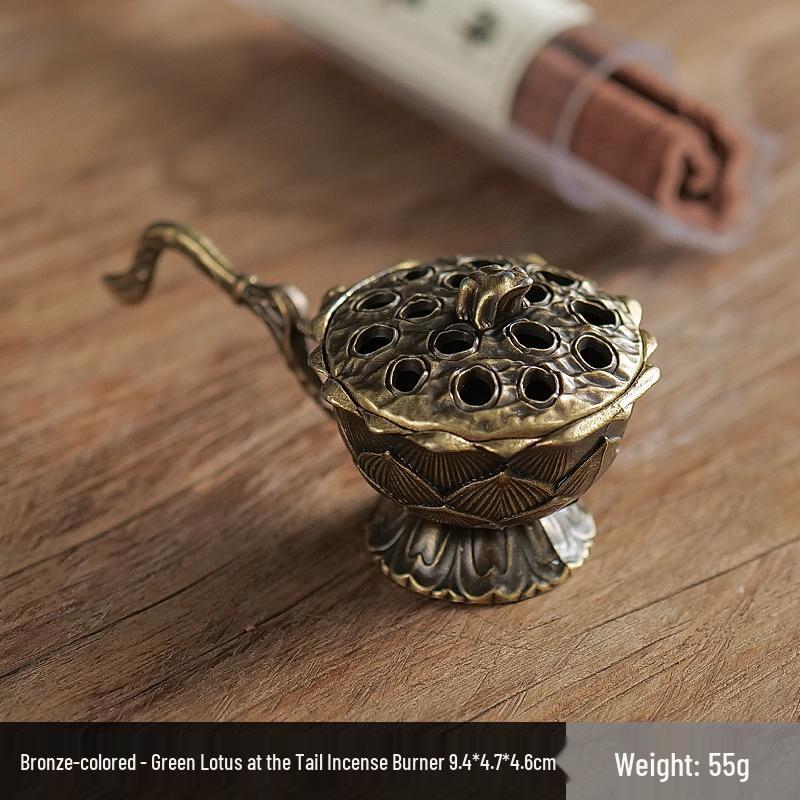 Auspicious Clouds Sandalwood & Agarwood Coil Incense for Indoor Aromatherapy - Long-lasting Deodorizing Incense Burner Censer