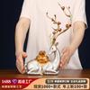 Color Copper Plum Blossom Money Bag Deer Home Living Room TV Cabinet New Chinese Style Opening Gift Ornament