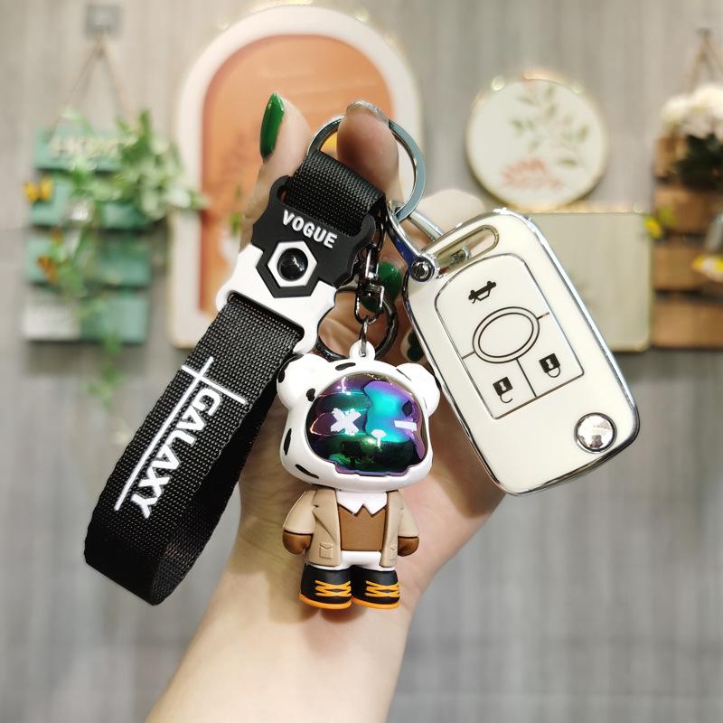 Buick Excelle Key Cover: Fits 08/09/11/13/15 Models - Remote Protective Shell Keychain for Men & Women