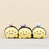 Adorable Bee Plush Doll Keyring With Short Pile Fabric For Kids And Collectors