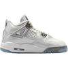 Jordan Air Jordan 4 Mid top Children's Basketball Shoes Gray Blue Teenagers HV4401-014