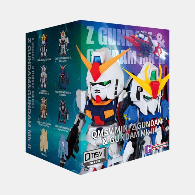 [Bandai] QMSV MINI Z Gundam & Gundam Mark II Figures