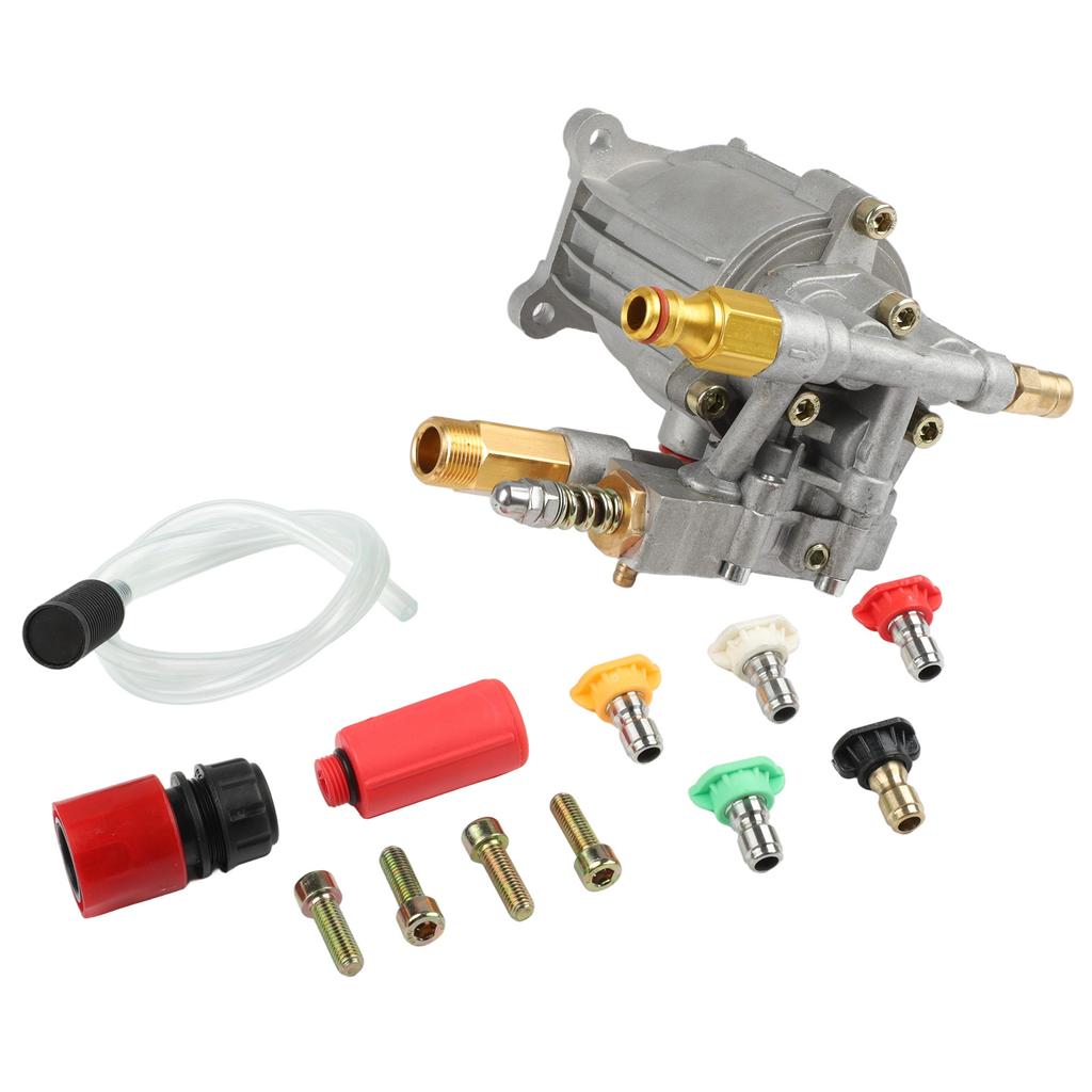 Horizontal Pressure Washer Pump High Performance Pump Horizontal Pump Enhanced Durability 2.2-2.4 GPM Flow Rate