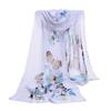 New Hot Fashion Party Scarves Shawl Butterfly Flower Shawl Wrap Silk Shawl Vintage Soft Soft La L6D0