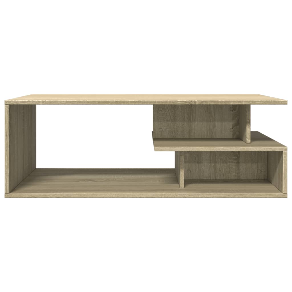  Coffee Table, Sonoma Oak 102x55x35 Cm Wood-based Material