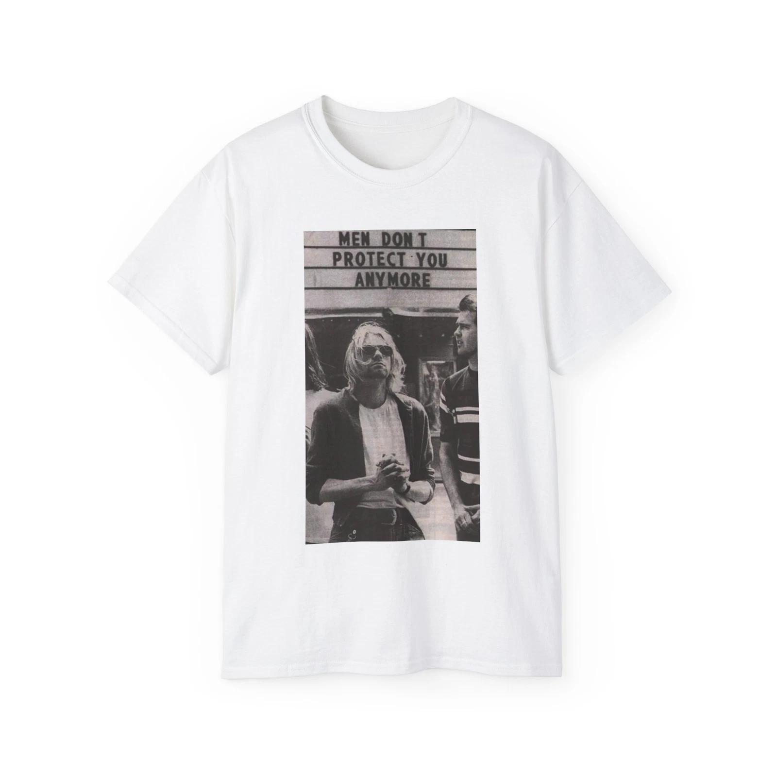 Men s and Women s T-shirts Nirvana Kurt cobain vintage grunge 90s Unisex Ultra Cotton Tee M