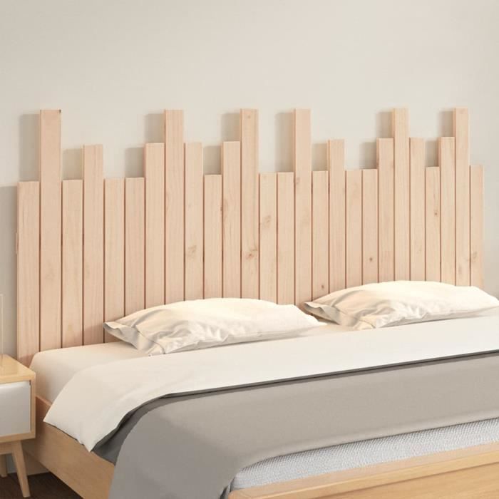 VidaXL Tête de lit murale 166x3x80 cm Bois massif de pin 824808