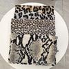 Female Winter Large Size Pashmina Scarf Leopard Print Cashmere Shawl For Women Luxury Designed Stole Thick Pareos Muffler