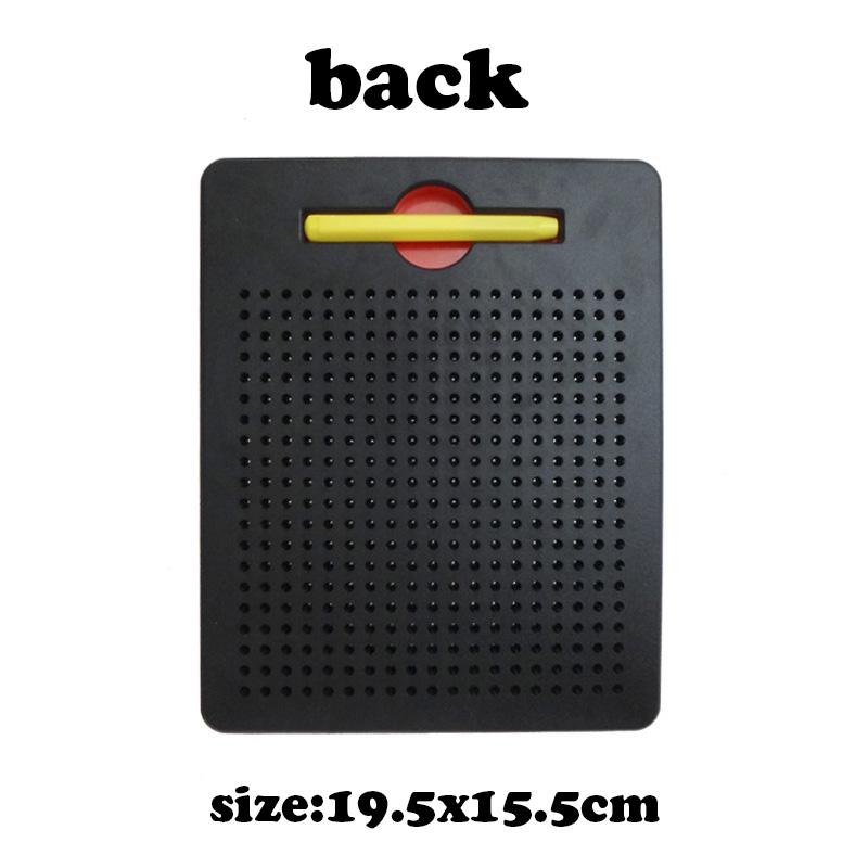 Magnetic Drawing Board Magnetized Board For Children  Magnet Ball Pad Magnetic Stylus Montessori Education Travel Activities Toy