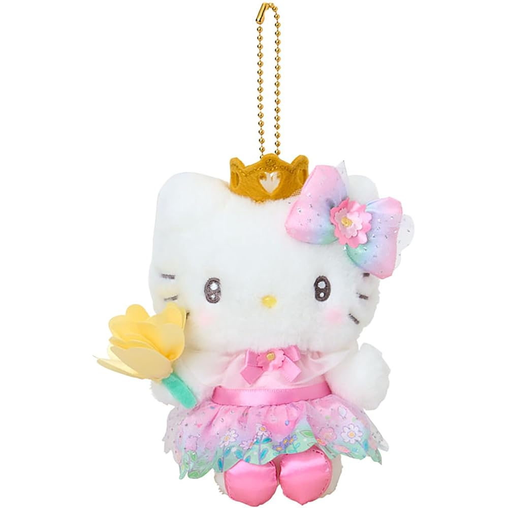 Sanrio Hello Kitty Mascot Holder Doki Doki Design Polyester Age 6 and Up