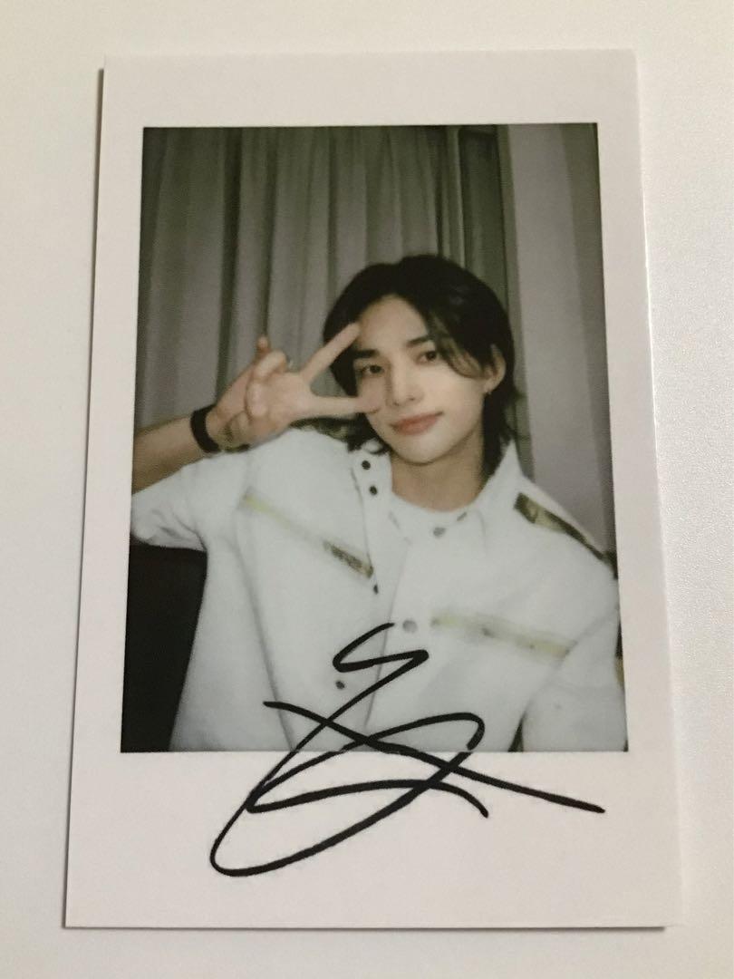 

[USED] straykids hyunjin 5star withfans chinese trading card