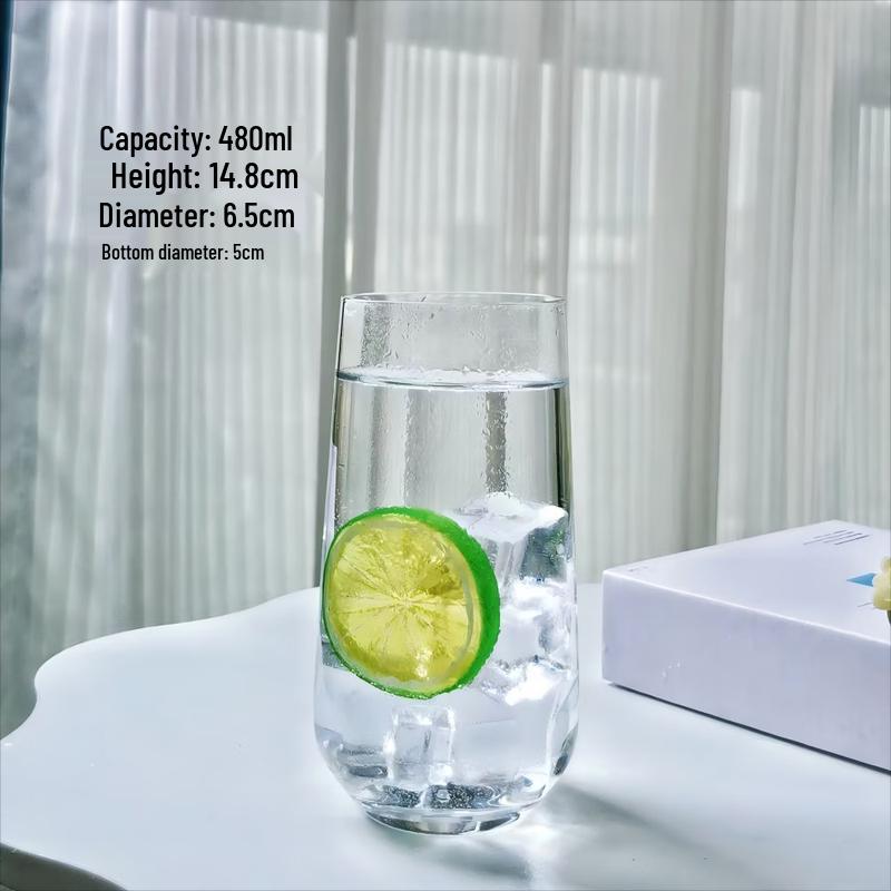 Shangqi 480ML Versatile Crystal Glass Cups (Set of 3)
