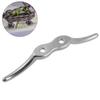 Marine Boat Cleat   Stainless Steel Yacht Dock Deck Base Fastener Accessory Large