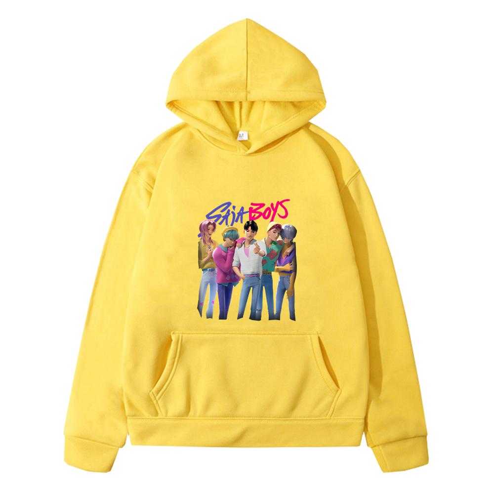 Saja Boys детские худи с принтом Флисовая толстовка Мультяшная куртка y2k kpop охотники на демонов аниме худи Осенний пуловер одежда для девочек
