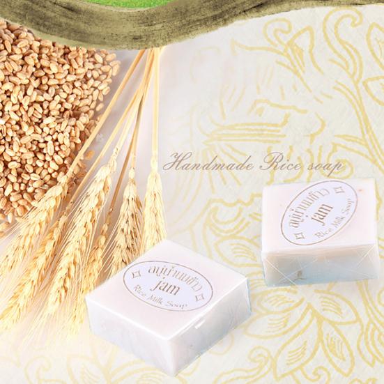 65g Rich Foam Handmade Moisturizing Bathing Hand Skin Cleansing Rice Milk Soap