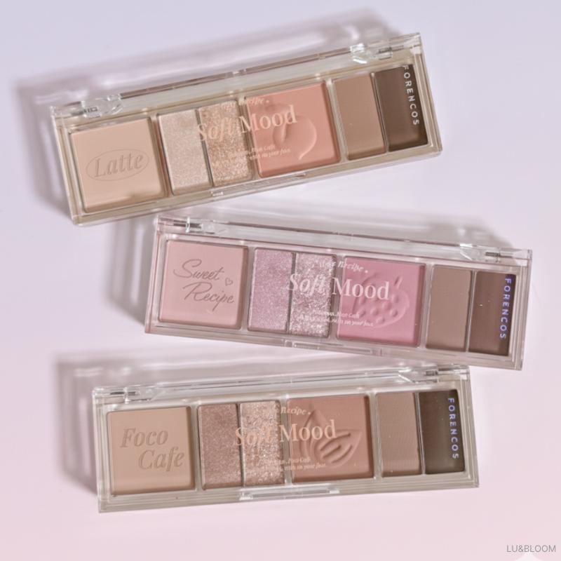 FORENCOS Soft Mood Eye Palette 6.1g (+Free gift)