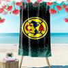 Club America Print Beach Towel, Large Soft Quick Dry Towel for Beach Camping Swimming