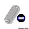Motocykly Auto Mini LED Bezdrátové výstražné světlo Výstražné světlo proti krádeži Zabraňuje kolizi zezadu Solární stroboskop Auto příslušenství