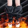 Women's Winter Plus-Size Velvet Harem Pants High-Waist Thick Fleece-Lined Sweatpants