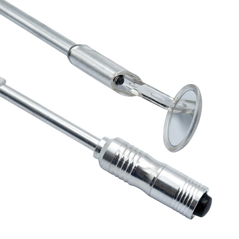 1pc Reusable Oral Health Care Bright Durable Dental Mouth Mirror with LED Light Oral Hygiene Care Tool