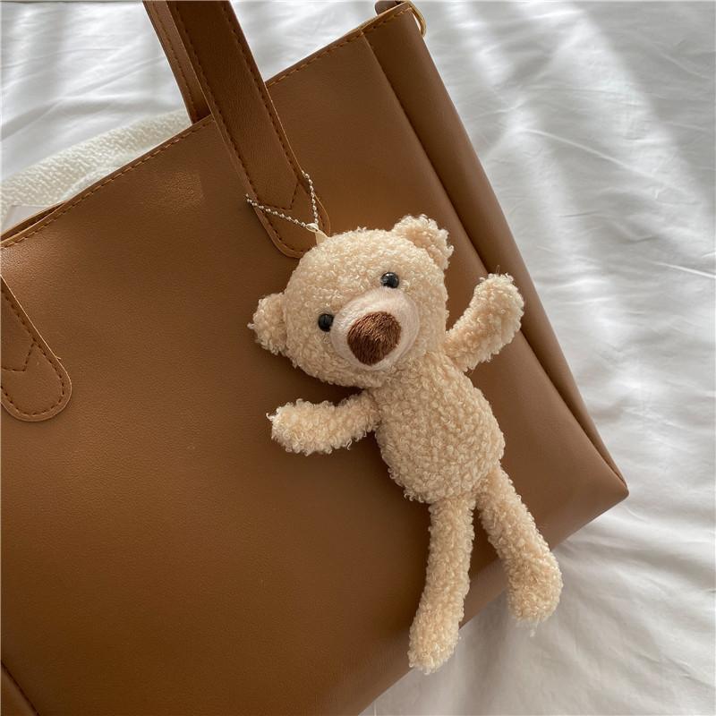 Tote Bag For Women Pu Leather Retro Large Handbag With Zipper For School And Casual Use
