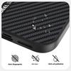 ABEEL For iPhone 17 Case PC+TPU+Aluminum Alloy+PU Leather Phone Cover Compatible with MagSafe
