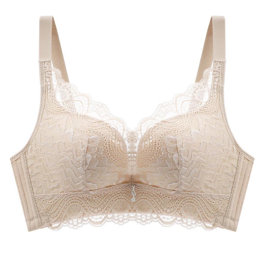 Spitze Push-Up Nahtloser BH - Atmungsaktiv, Bequem, Ohne Bügel für Damen