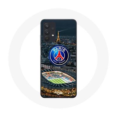 Coque - PSG - Samsung Galaxy A32 5G - Souple - Sportif - Blanc