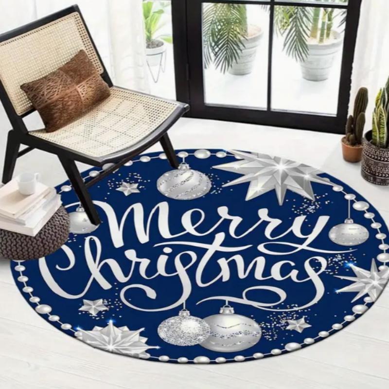 2026 Christmas Rug Personalized Carpet Soft Flannel Rug For Room Anti-Slip Christmas Carpet For Home Decor Gift 2026 New Year