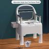 Draagbare toiletstoel voor volwassenen