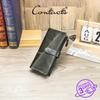 CONTACT'S Genuine Leather Men Long Wallet Phone Bag Zipper Coin Pocket Purse Male Clutch Wallet