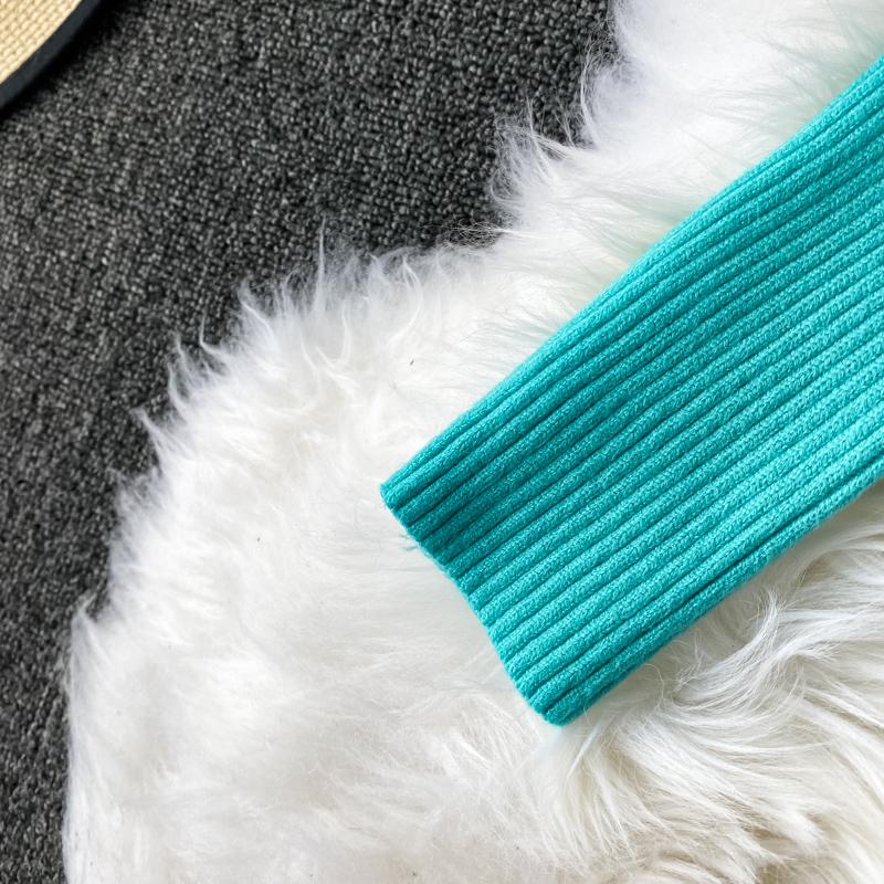 Купить Новое осенне-зимнее женское платье, темпераментное однотонное ...