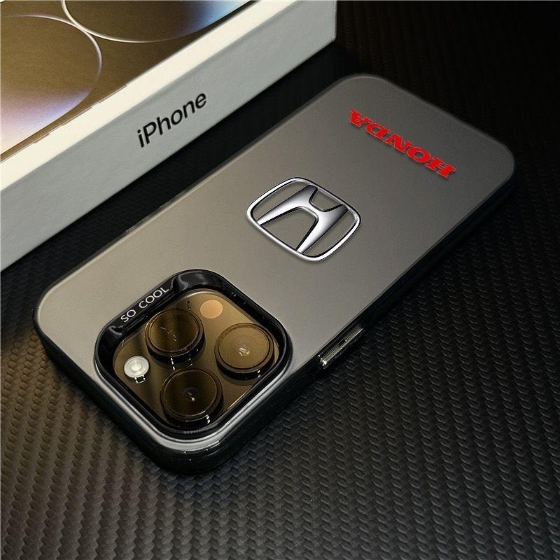 

Matte Transparent sports Fashion Car Honda Logo Phone Case for iPhone 16 Pro 11 12 Mini 13 14 Pro 15 Pro Max 7 8 Plus XR XS MAX for iPhone 15 Pro