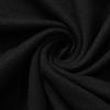 Y2K Retro Style Spicy Girl Letter Hot Diamond Low Neck Short Cut Exposed Navel Black Top for Women