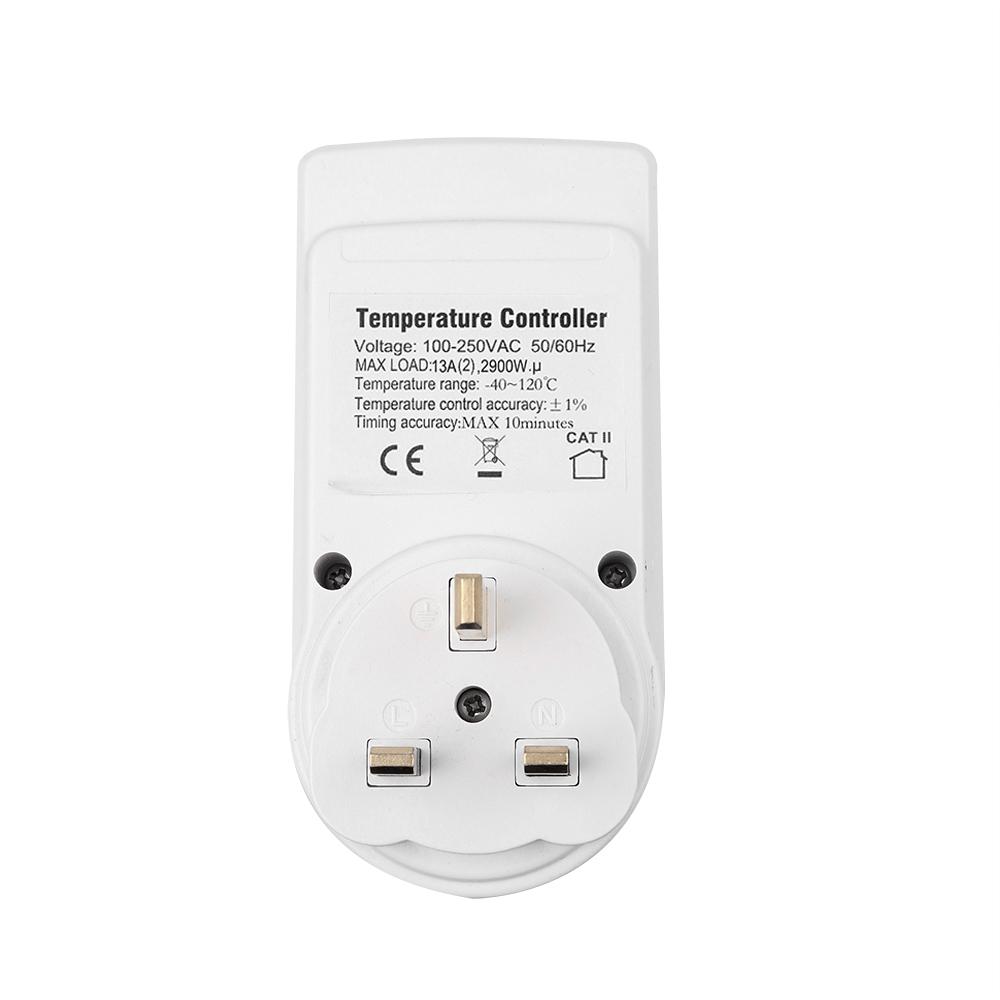 Buy 16A AC 110V~230V Thermostat Digital Temperature Controller Socket ...