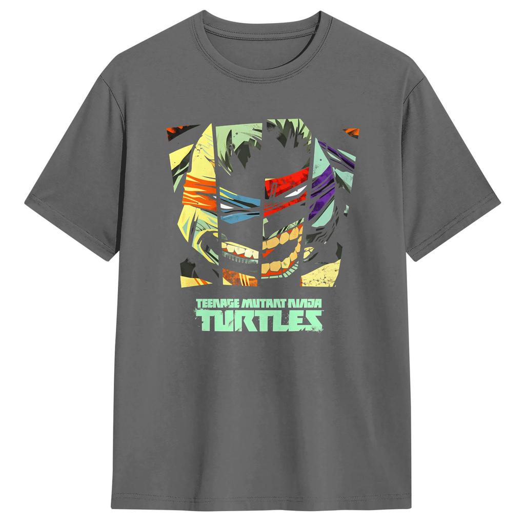 TMNT Face Strips Eastman TShirt Men Vintage TShirts Summer Breathable Harajuku Tee Shirt Cheap Oversized Tops