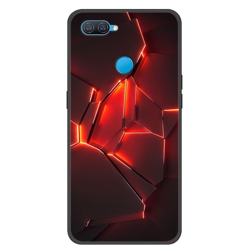 For OPPO A12 Case Cool Painted Cover Soft Silicone Phone Case For OPPO A7 AX7 Back Covers Bumper Coque A12 CPH2083 CPH2077 Coque